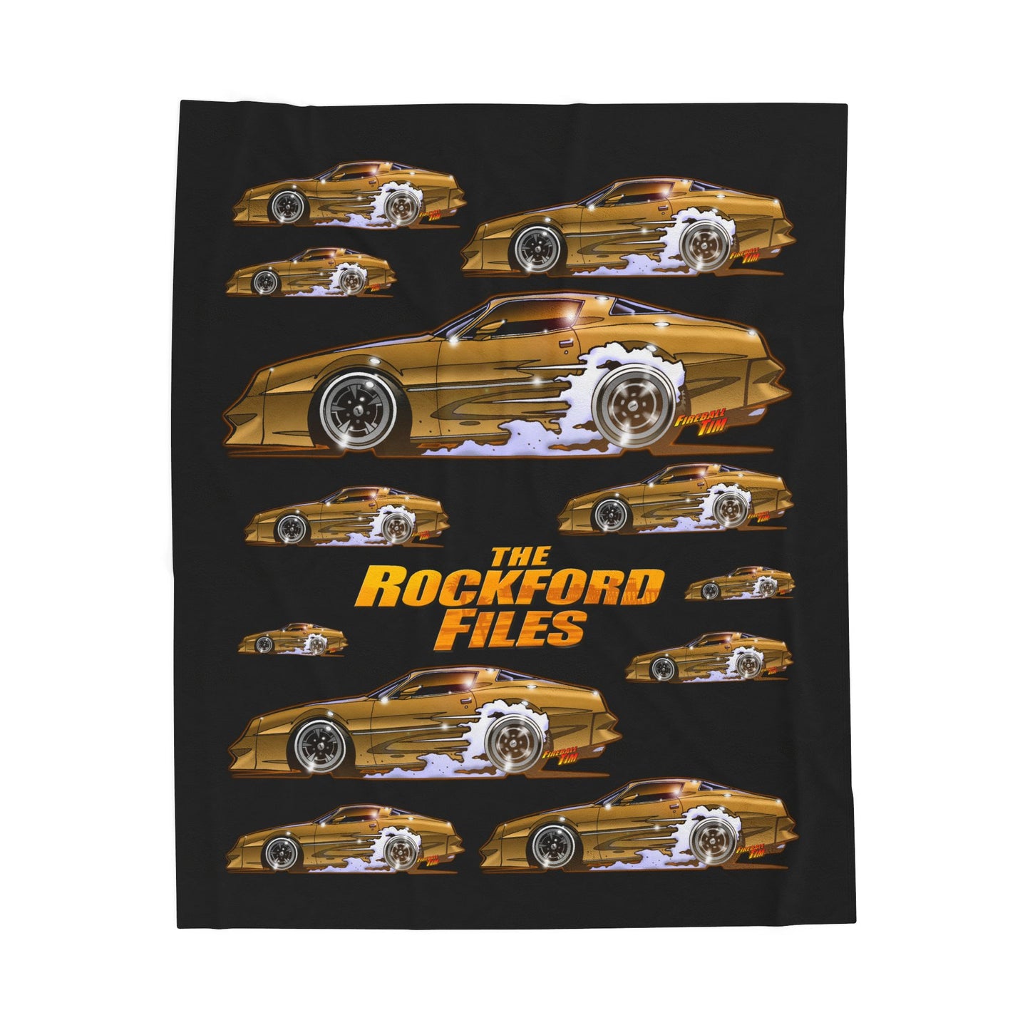 THE ROCKFORD FILES 1974 Pontiac Firebird Cozy Fleece Blanket - 3 Sizes