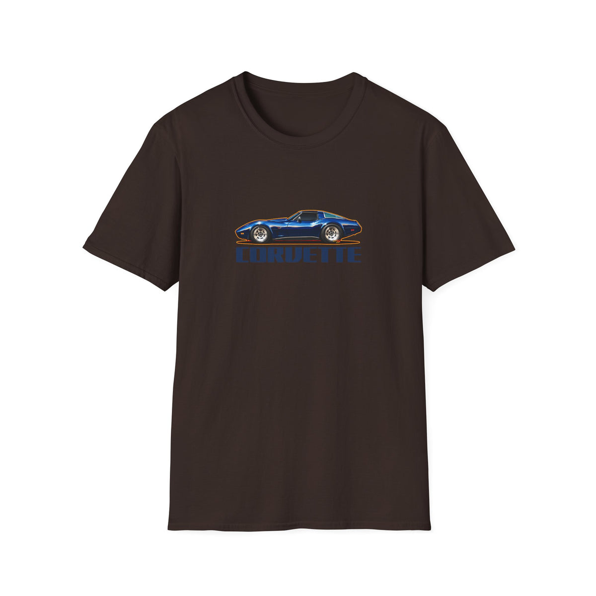 CHEVROLET CORVETTE 1978 Collectible Fireball Art Collectible Fireball Art TeeShirt