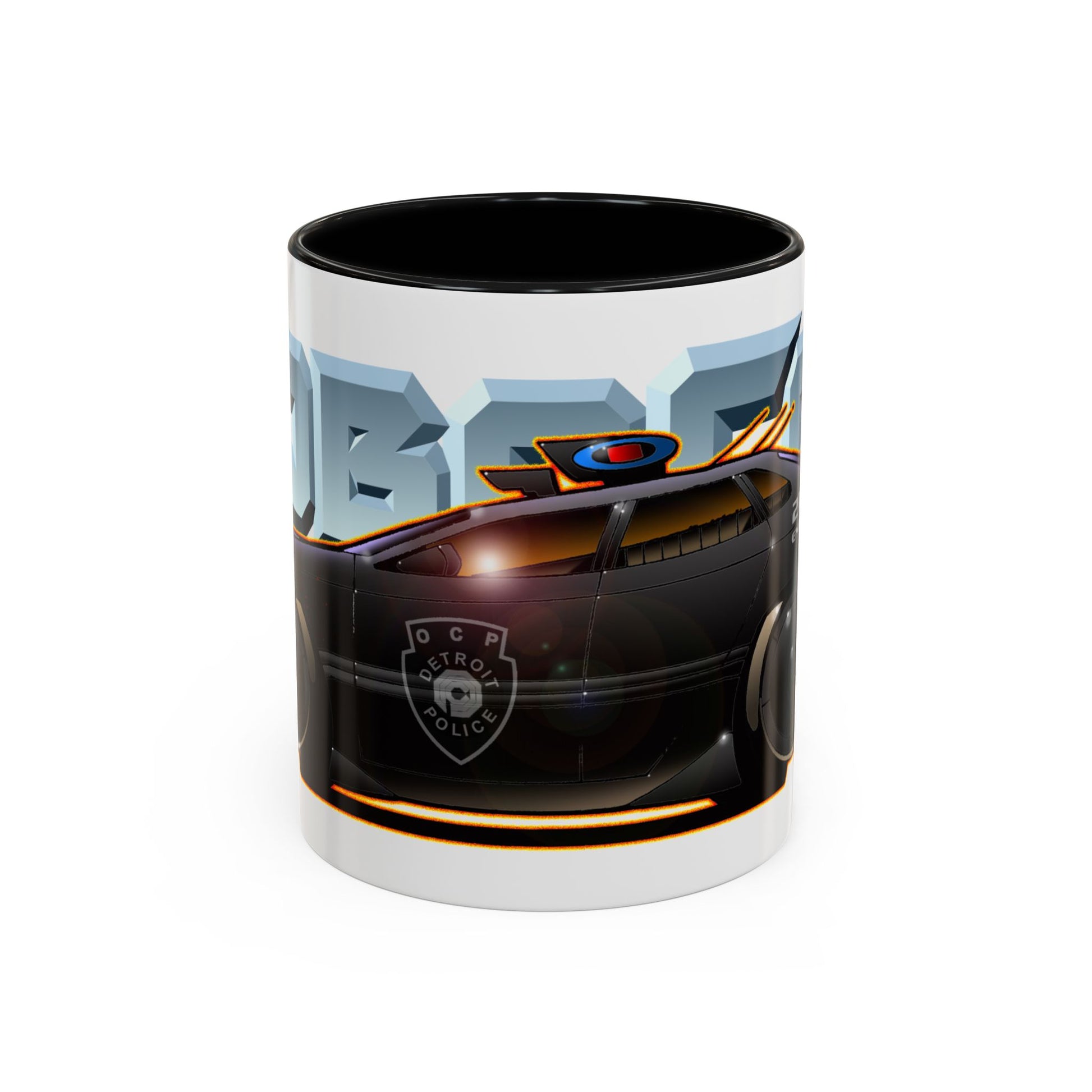 ROBOCOP Taurus Police Car Concept Art Coffee Mug 2 Sizes-Mug-Fireball Tim Garage