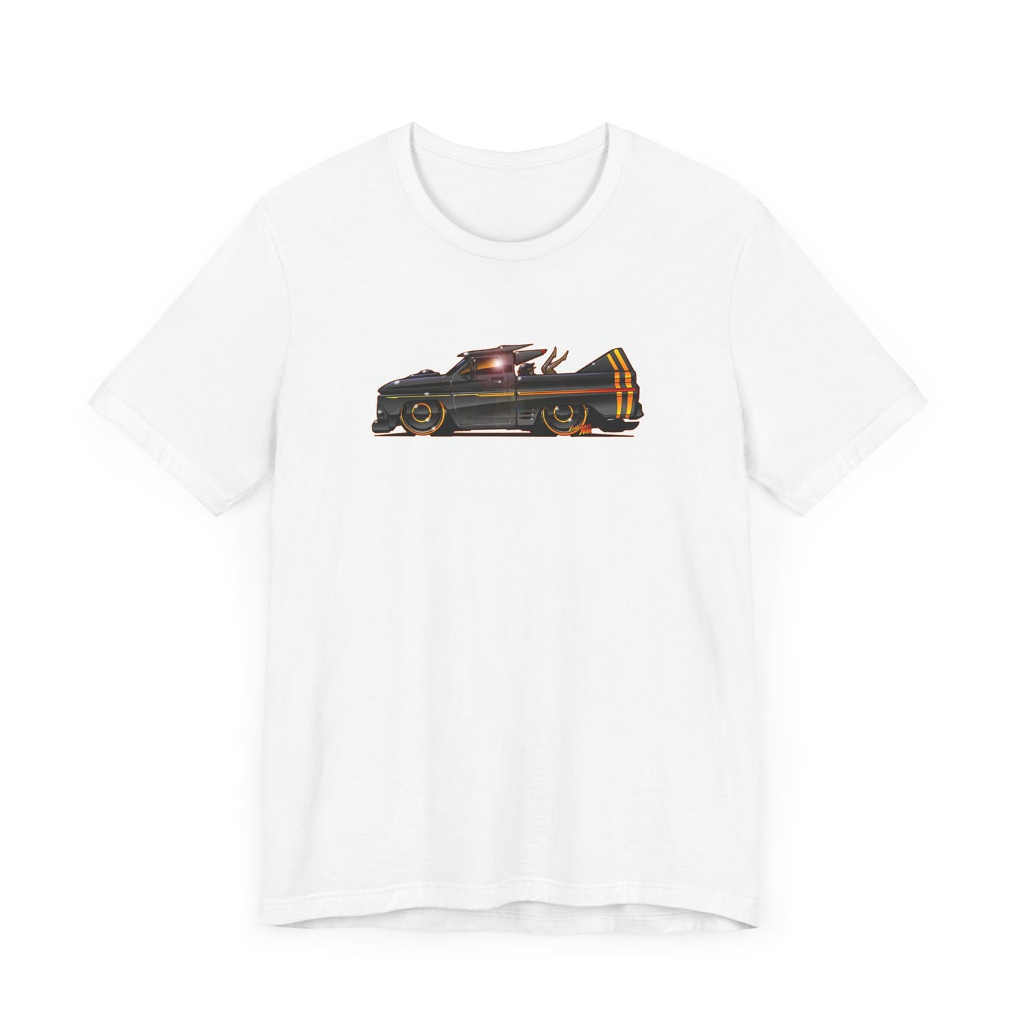 CHEVROLET C10 1960 Stinger Pickup Truck Concept Art Custom Short Sleeve Tee 8 Colors