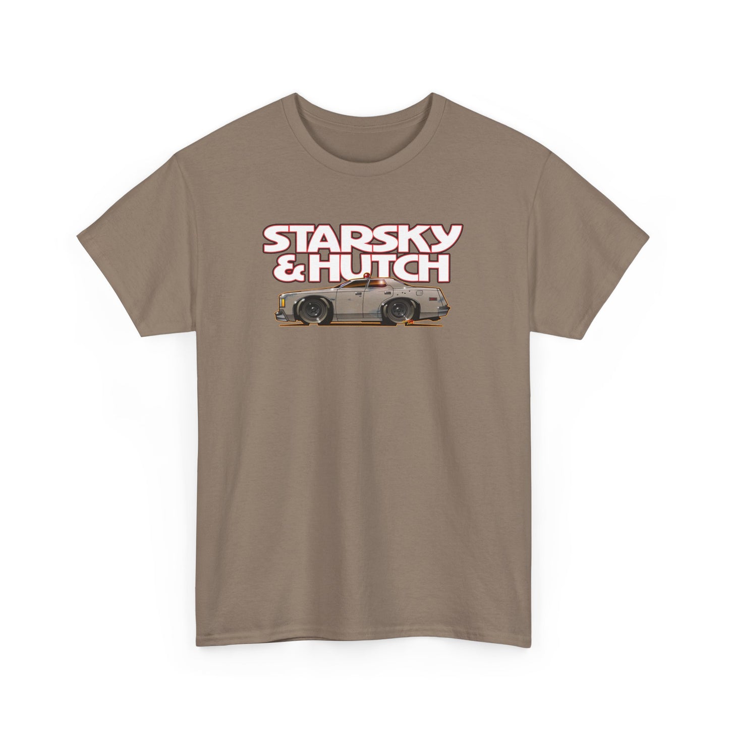 STARSKY AND HUTCH Hutchmobile TV Show Cotton Tee Shirt Mutiple Colors