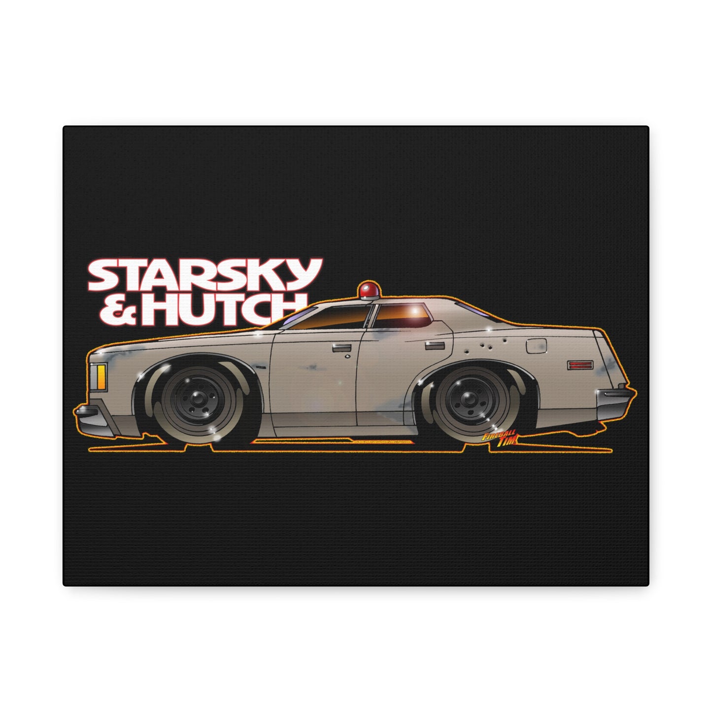 STARSKY AND HUTCH Hutchmobile TV Show Canvas Wall Print 11/14