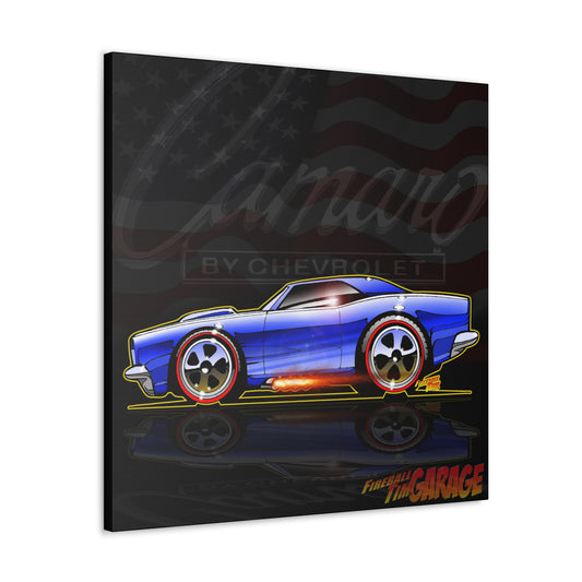 CHEVROLET CAMARO Muscle Car Concept Art Canvas MASTERPRINT 3 Sizes