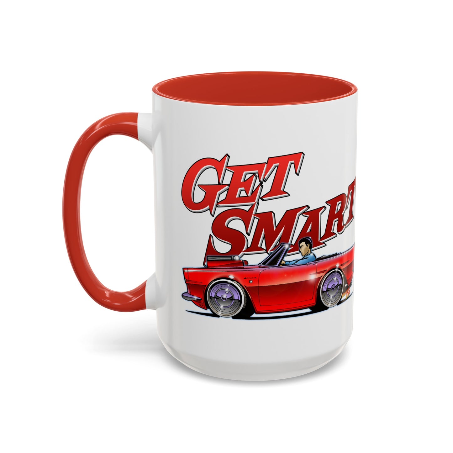 GET SMART TV Show 1965 Sunbeam Tiger Concept Art Coffee Mug 11 & 15oz