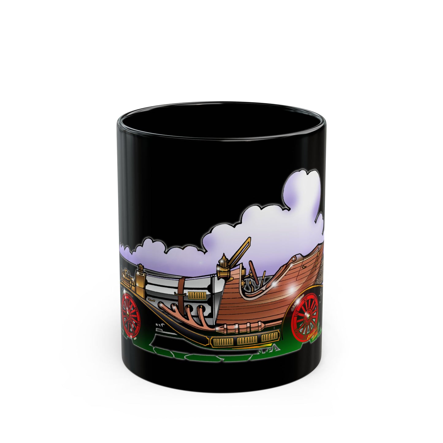 CHITTY CHITTY Bang Bang Movie Car Concept Art Black Coffee Mug 11oz