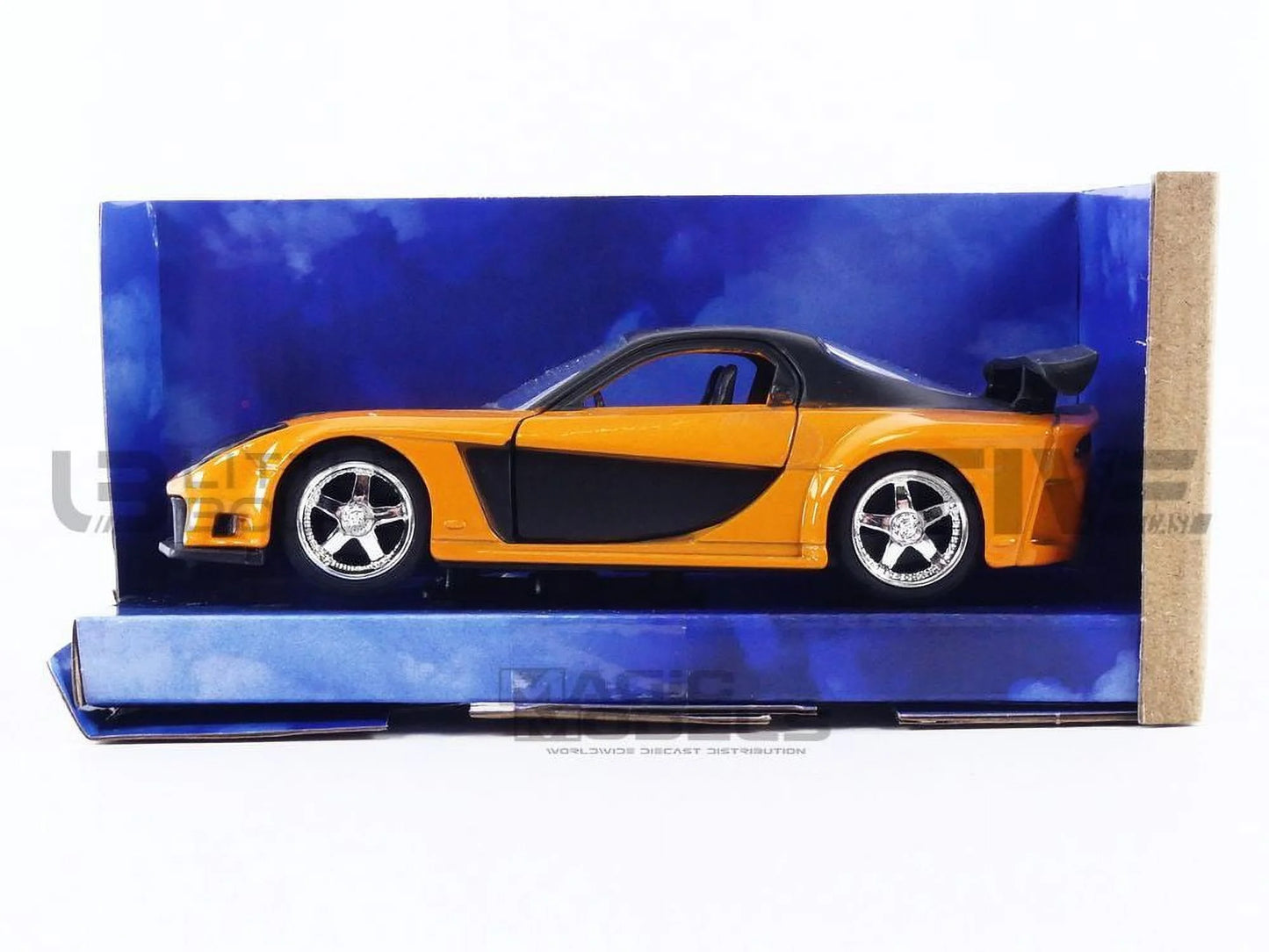 Jada Hollywood Rides: Fast & Furious Han'S Mazda RX-7 1/32 Scale