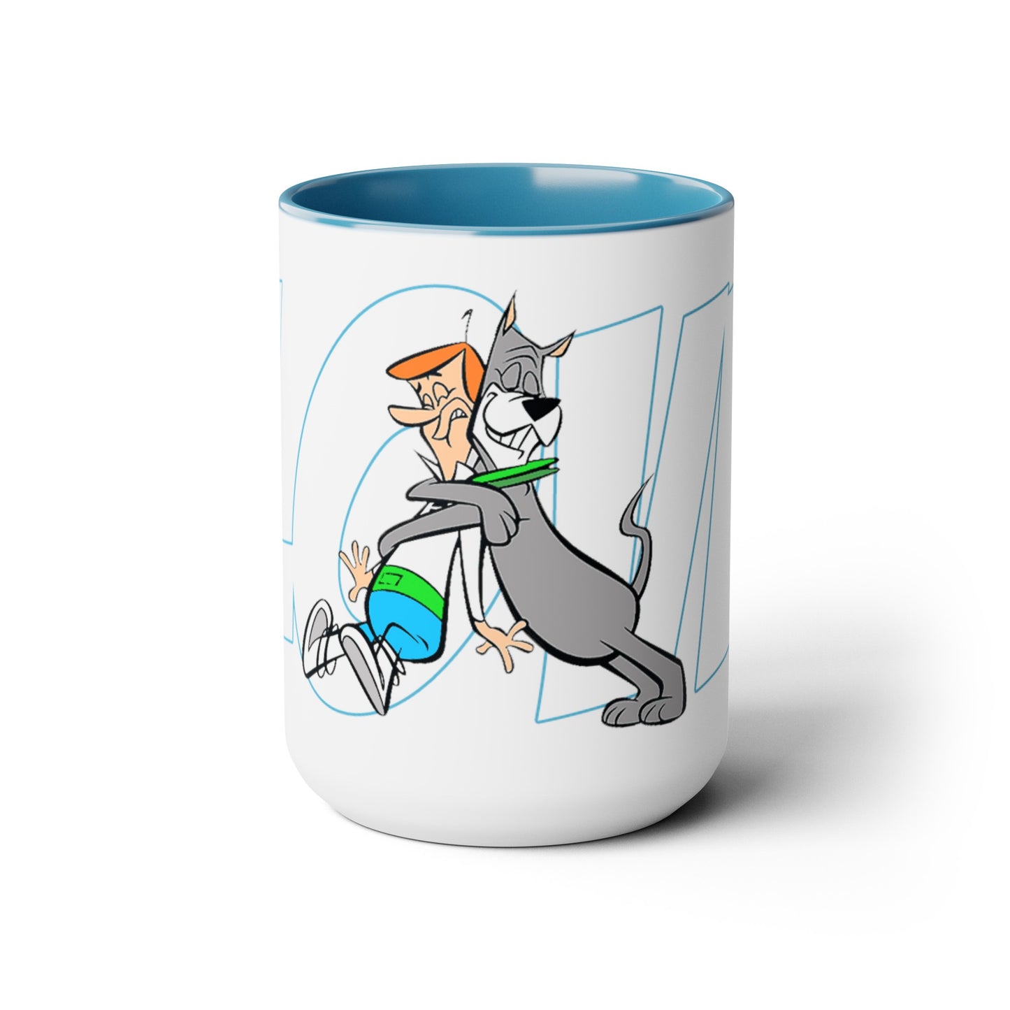 THE JETSONS LOVE Vintage TV Show Coffee Mug 15oz