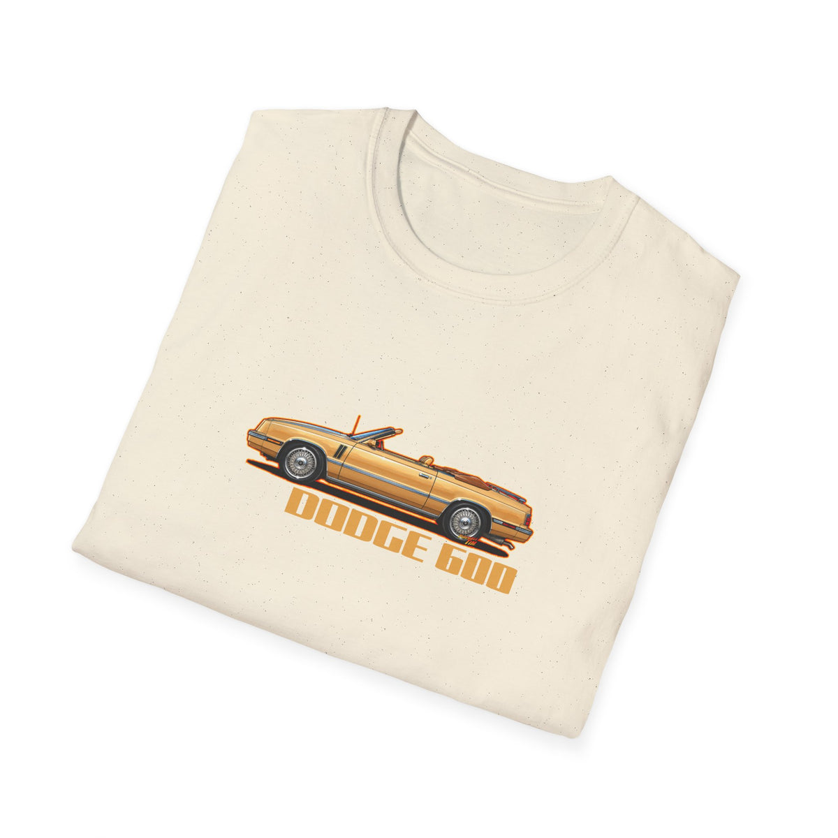 DODGE 600 CONVERTIBLE 1985 Collectible Fireball Art TeeShirt