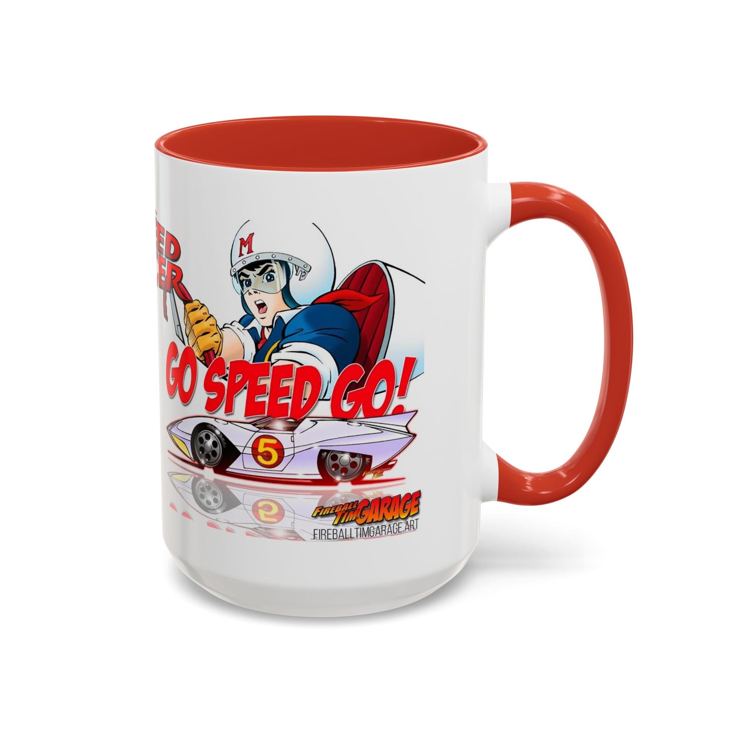 SPEED RACER Cartoon TV Show Garage Coffee Mug 2 Sizes