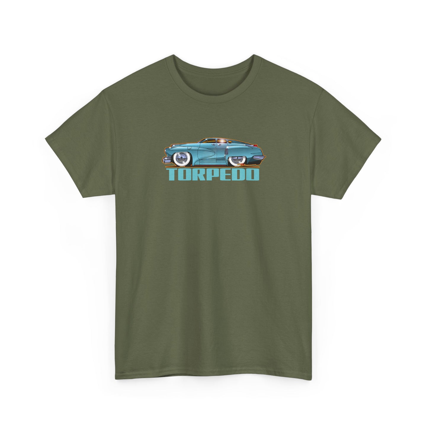 TUCKER TORPEDO 48 Collectible Fireball Art Cotton Tees
