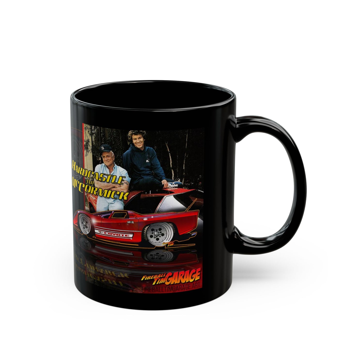 HARDCASTLE AND McCORMICK TV Show Coyote X Garage Art Coffee Mug - 11oz