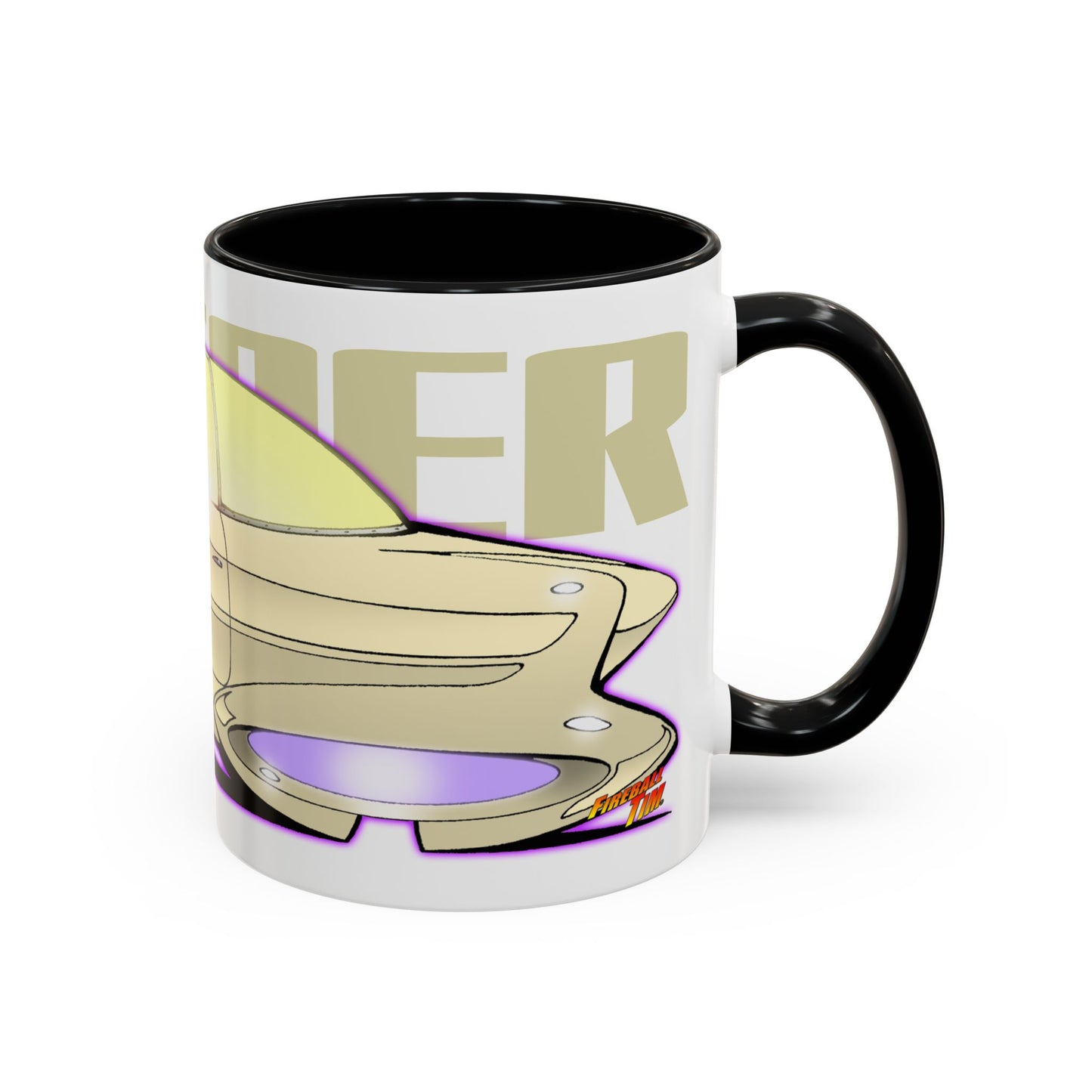 SLEEPER Woody Allen Movie Car Fireball Art Collectible Premium Coffee Mug - 2 Sizes