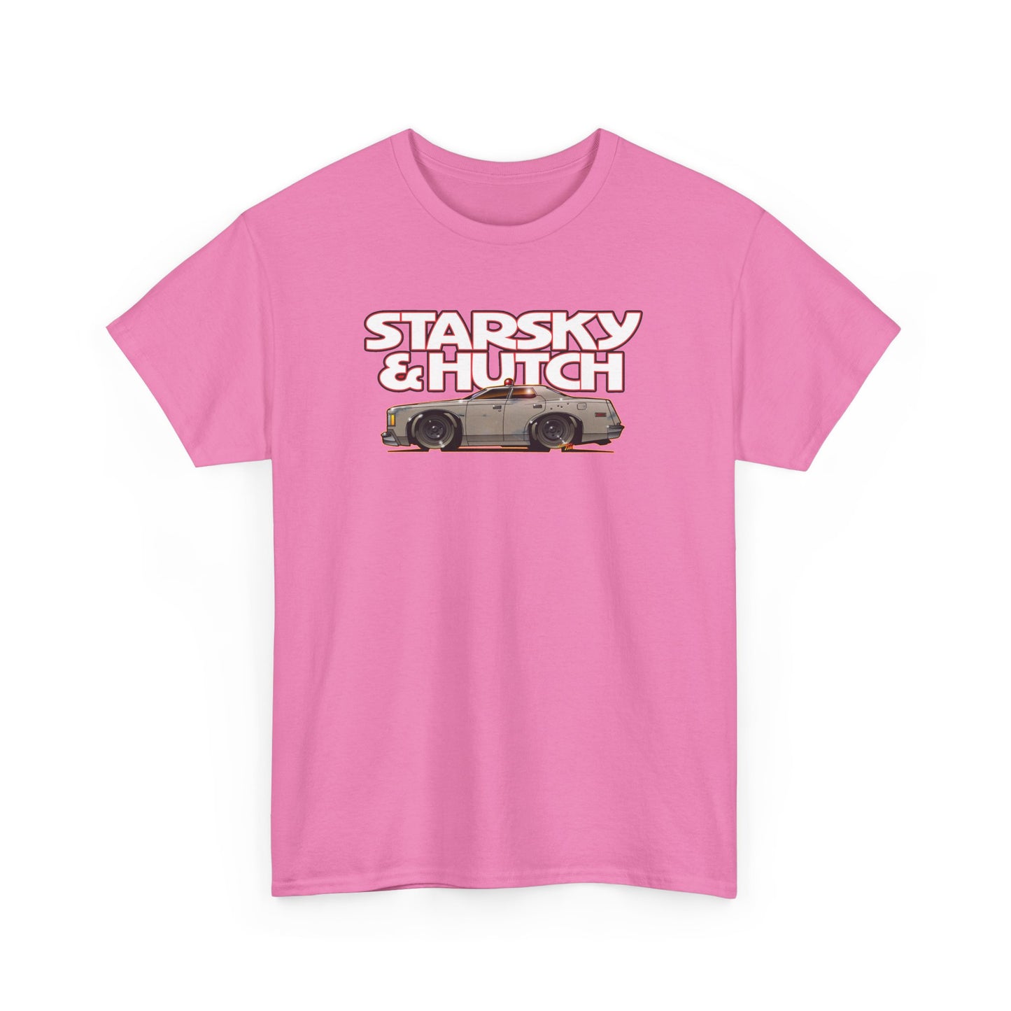 STARSKY AND HUTCH Hutchmobile TV Show Cotton Tee Shirt Mutiple Colors