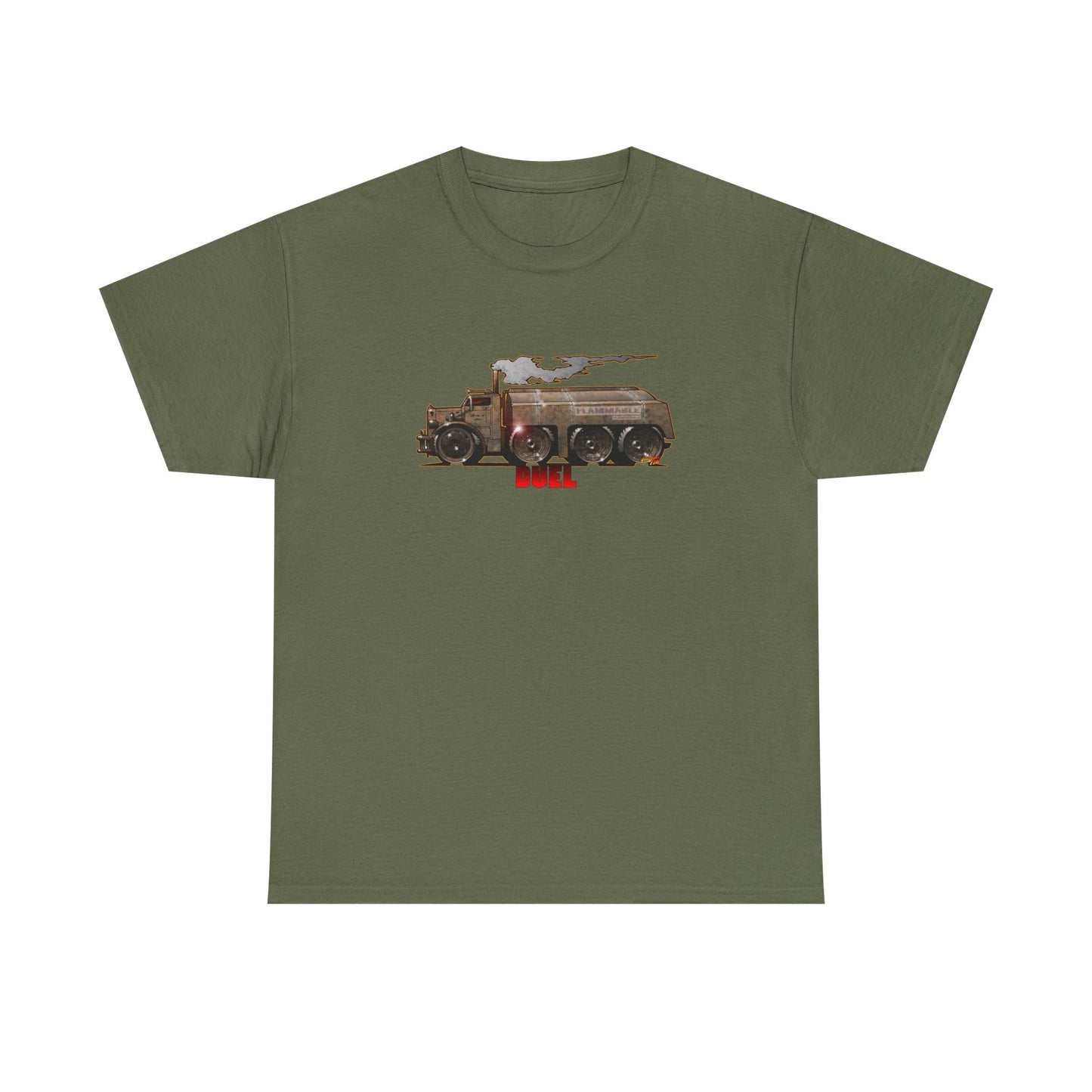 DUEL Movie Truck Concept Art Heavy Cotton Tee - 13 Colors
