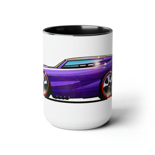 PLYMOUTH BARRACUDA1968 Hot Wheels Diecast Coffee Mug 15oz