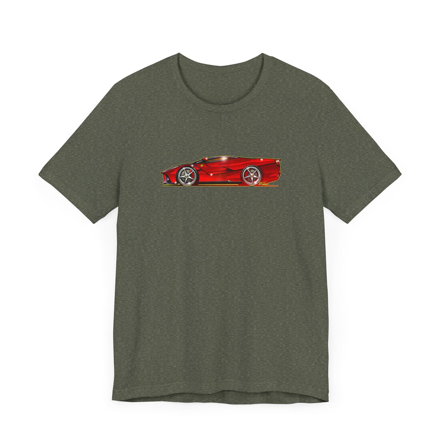 FERRARI LA FERRARI APERTA Concept Art Short Sleeve Tee 9 Colors