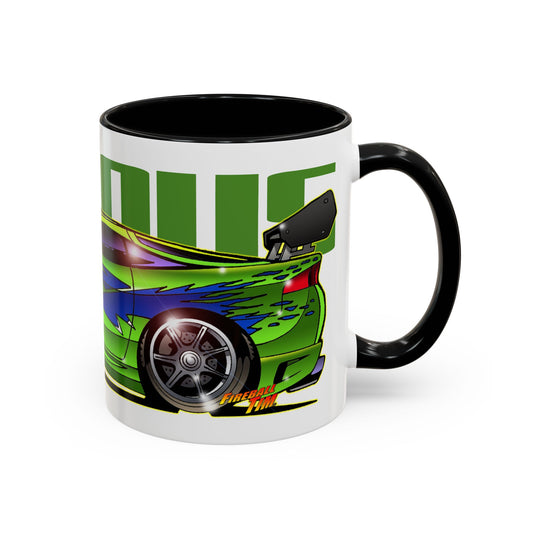 FAST AND FURIOUS MITSUBISHI ECLIPSE Collectible Coffee Art Mug - 2 Sizes