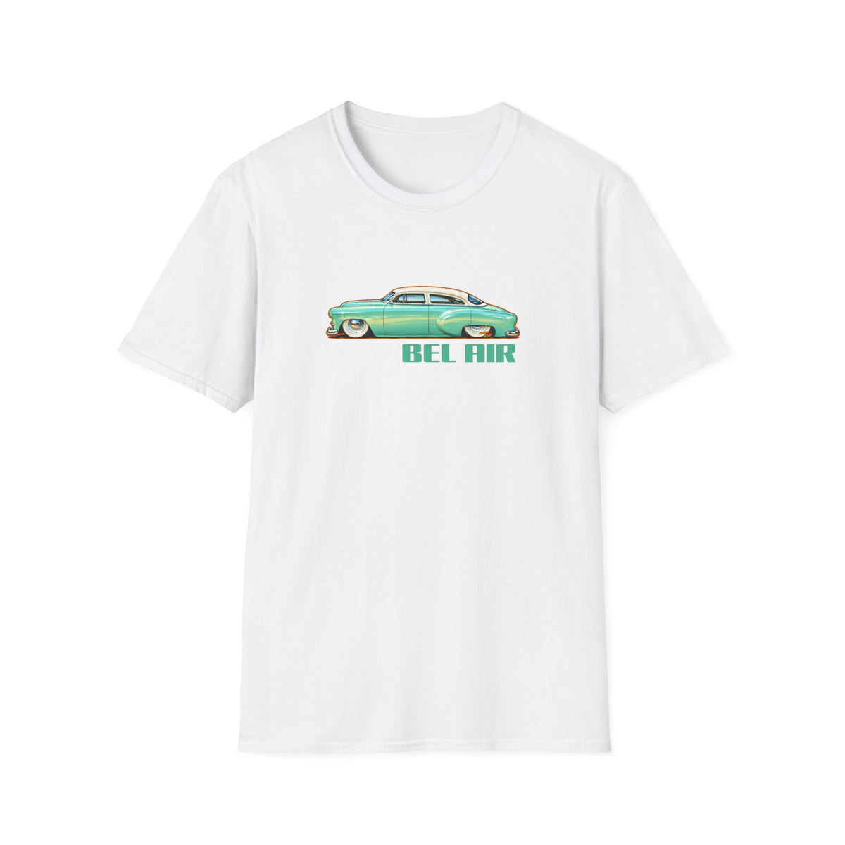 CHEVROLET BEL AIR 1953 Collectible Fireball Art Collectible Fireball Art TeeShirt