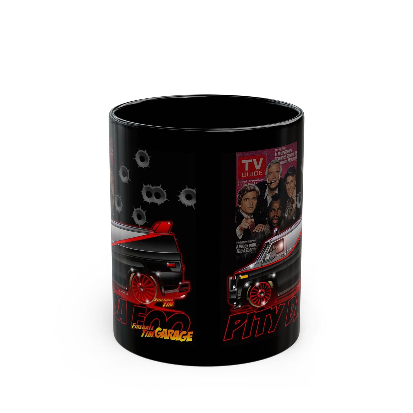 ATEAM VAN TV Show Concept Art Version 2 Coffee Mug 11oz