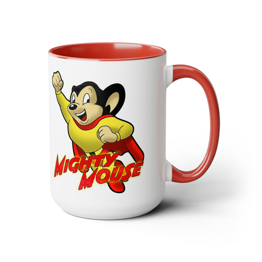 MIGHTY MOUSE Coffee Mug 15oz