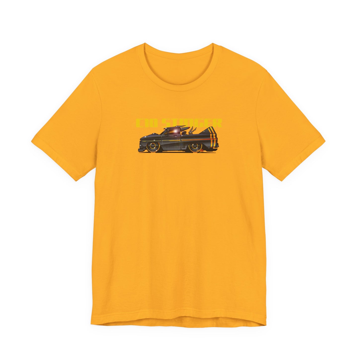 CHEVROLET C10 1960 Stinger Pickup Truck Custom Short Sleeve Tee 8 Colors