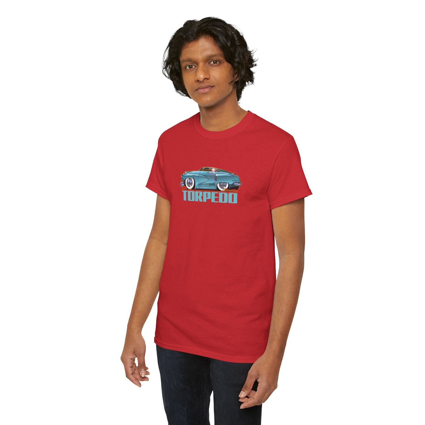 TUCKER TORPEDO 48 Collectible Fireball Art Cotton Tees