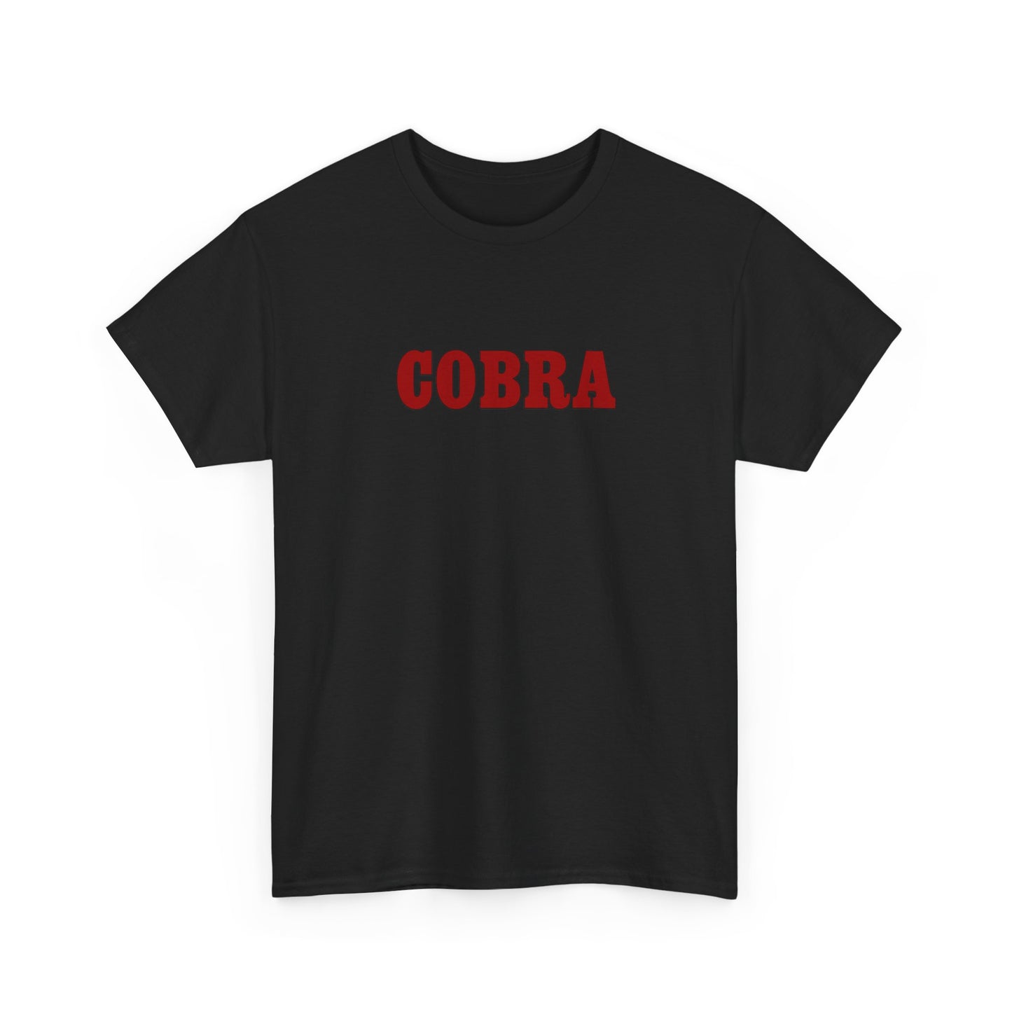 COBRA MERCURY Movie Sylvester Stallone Unisex Heavy Cotton Tee 8 Colors