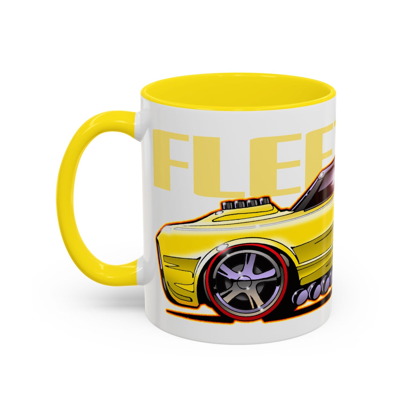 CUSTOM FLEETSIDE Hot Wheels Collectible Fireball Art Coffee Mug - 2 Sizes