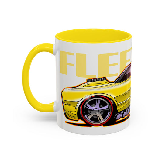 CUSTOM FLEETSIDE Hot Wheels Collectible Fireball Art Coffee Mug - 2 Sizes