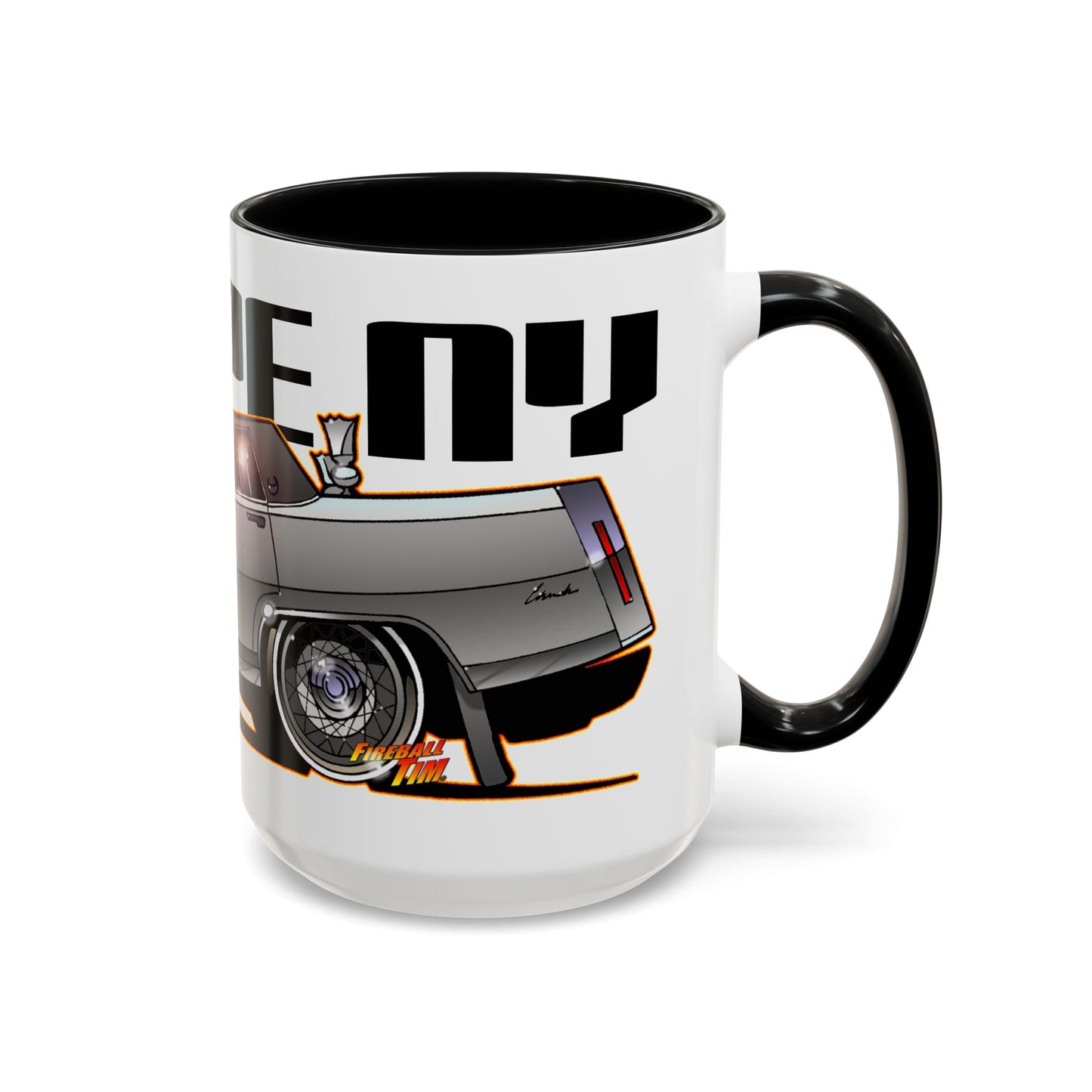 ESCAPE FROM NEW YORK Duke Cadillac Collectible Art Coffee Mug - 2 Sizes