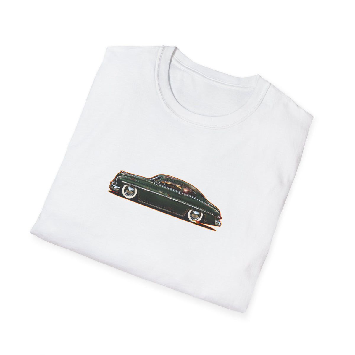 MERCURY COUPE 1950 Collectible Fireball Art TeeShirt