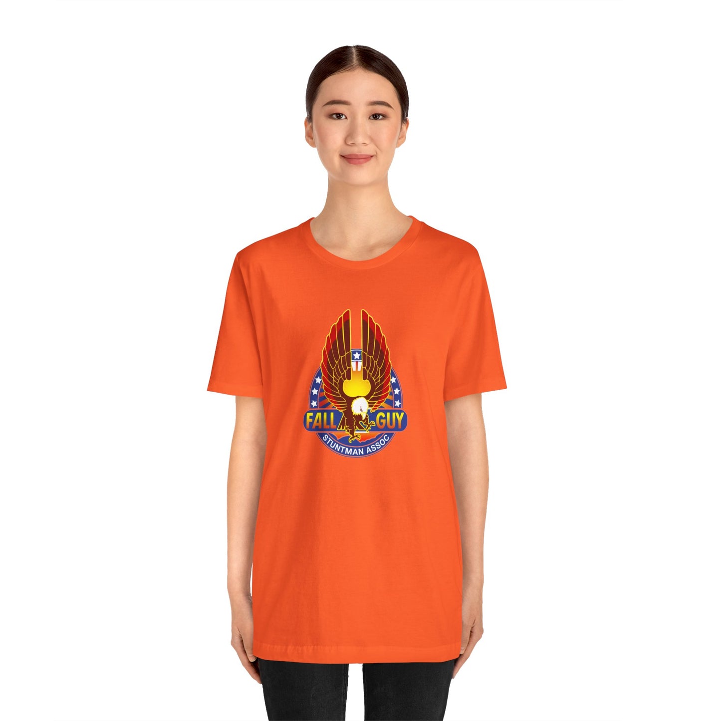 THE FALL GUY Stuntman Association Unisex Jersey Short Sleeve Tee - 12 Colors