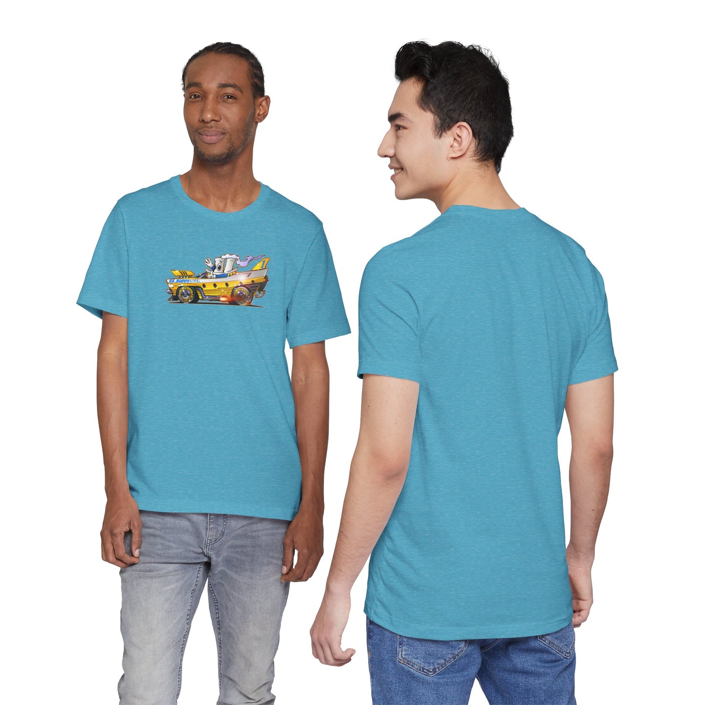 BUDDY CRUISE BUDDYMOBILE Custom Car Art Short Sleeve Tee in 17 Colors