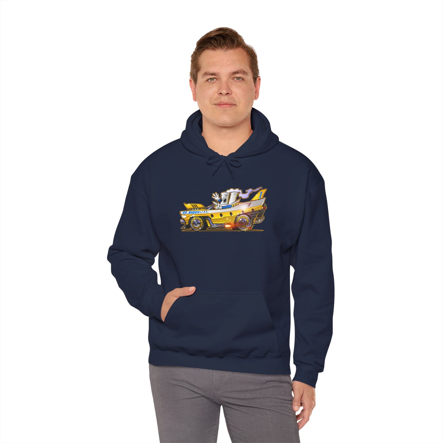 BUDDY CRUISE BuddyMobile Hooded Sweatshirt - 4 Colors