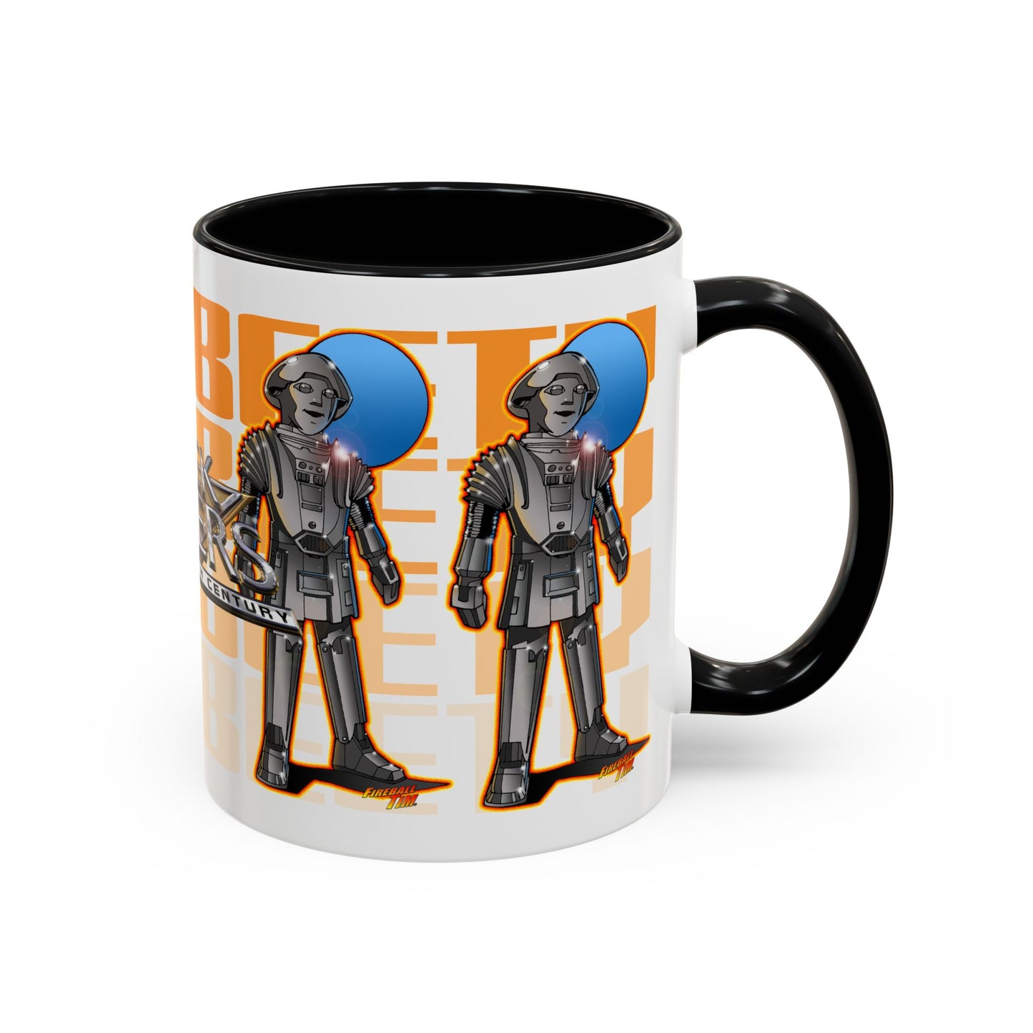 BUCK ROGERS Twiki Robot Retro Collectible Coffee Art Mug 2 Sizes