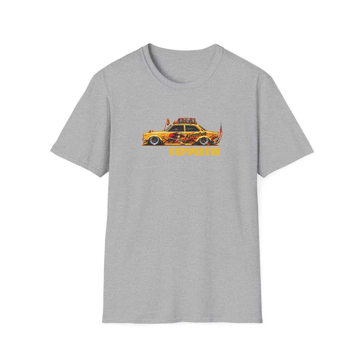 JDM TOYOTA COROLLA 1966 Collectible Fireball Art Collectible Fireball Art TeeShirt