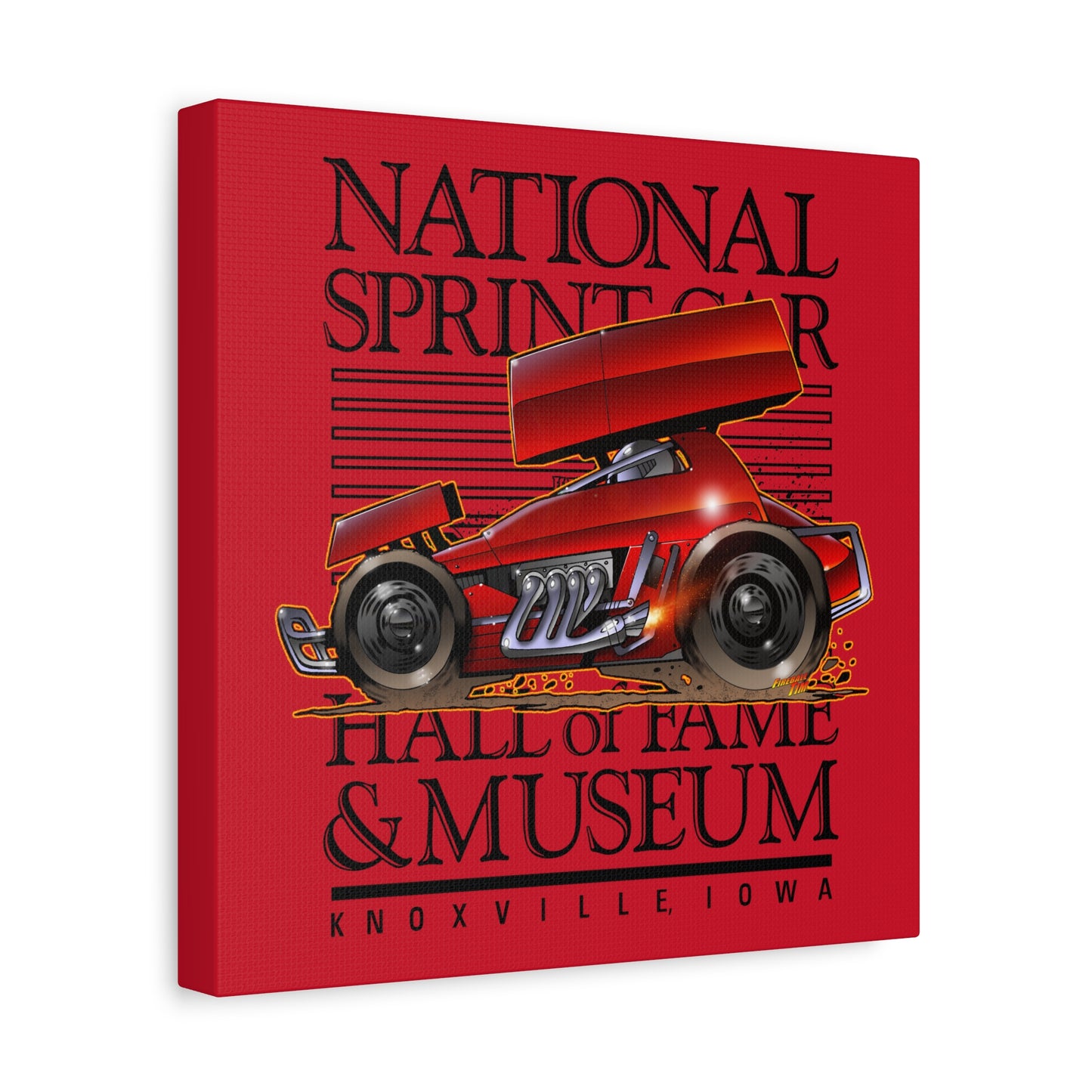 National Sprint Car Hall of Fame Canvas Art