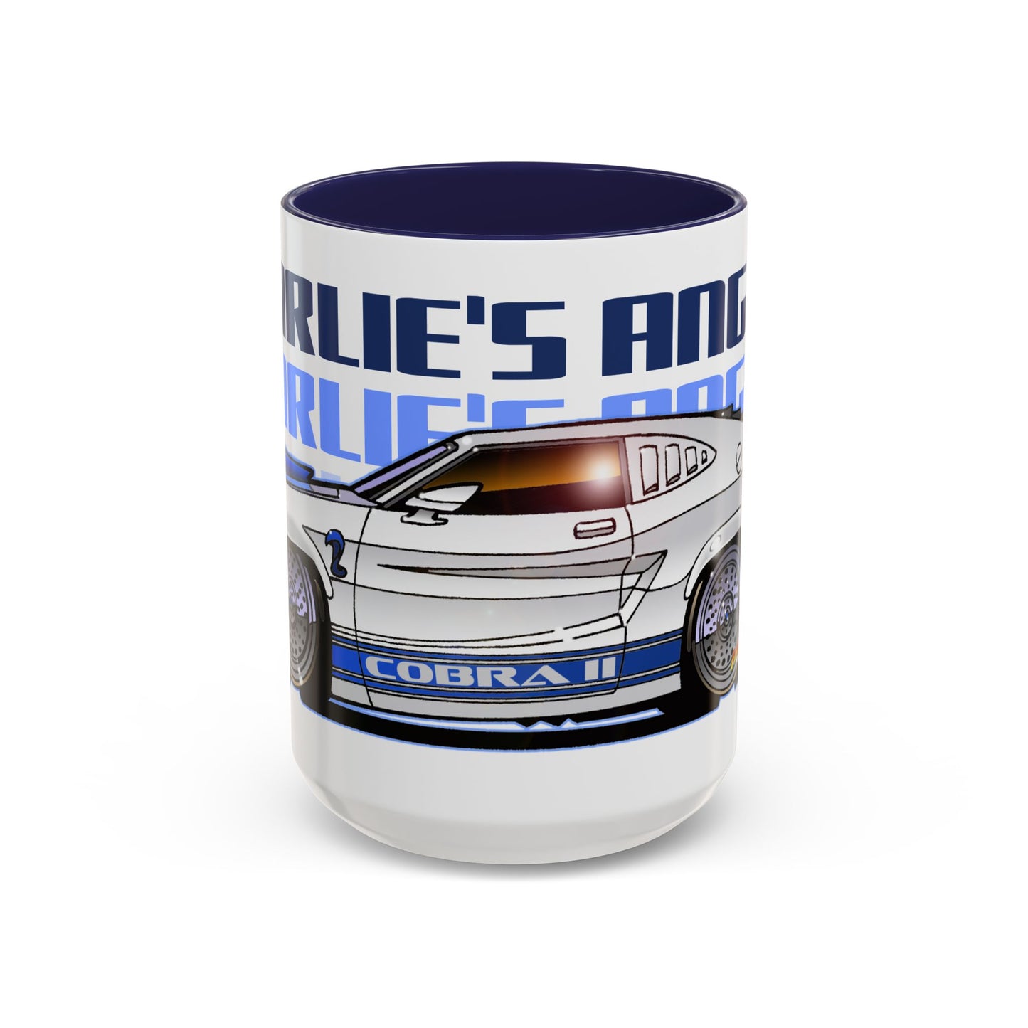 CHARLIES ANGELS TV Show Ford Mustang Cobra 2 Collectible Coffee Mug 2 Sizes