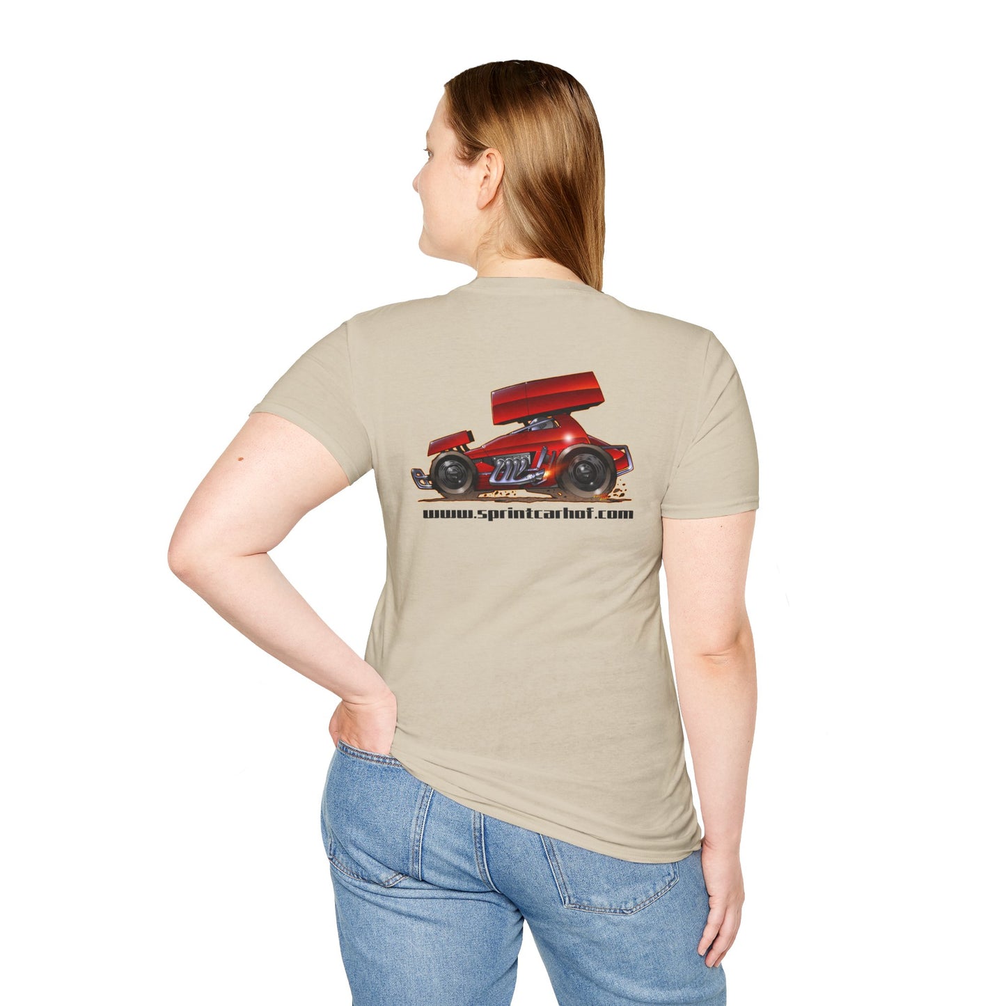NATIONAL SPRINT CAR Hall of Fame Sofstyle Tee Shirt Multiple Colors