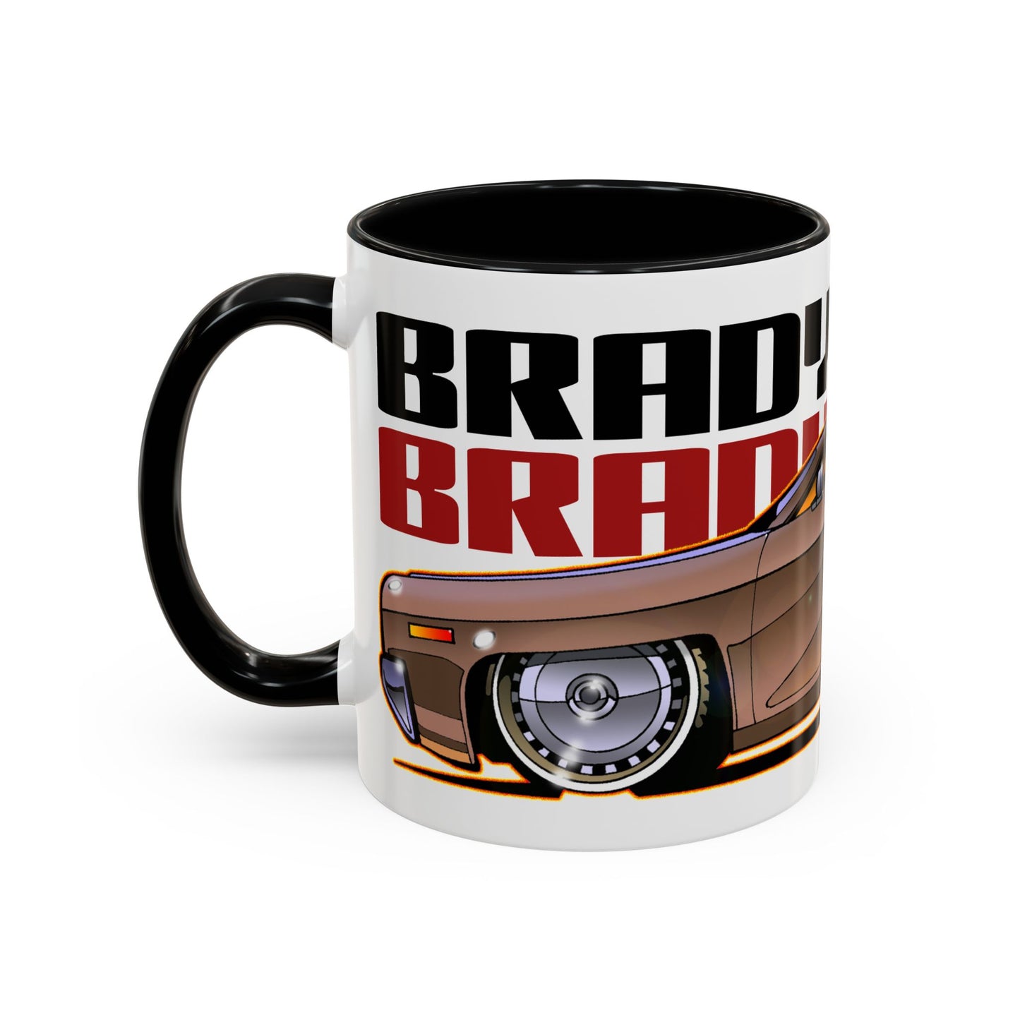 THE BRADY BUNCH 1971 Plymouth Satellite Wagon Collectible Coffee Mug 2 Sizes