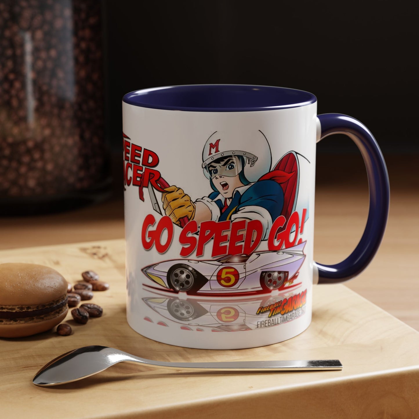 SPEED RACER Cartoon TV Show Garage Coffee Mug 2 Sizes