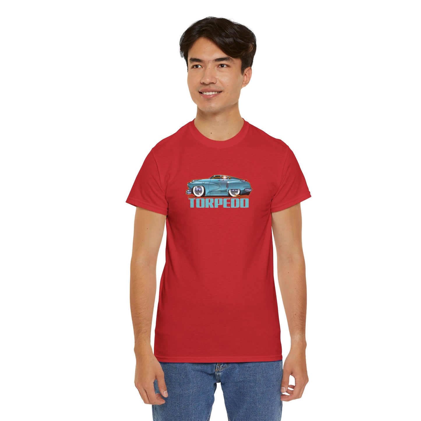 TUCKER TORPEDO 48 Collectible Fireball Art Cotton Tees