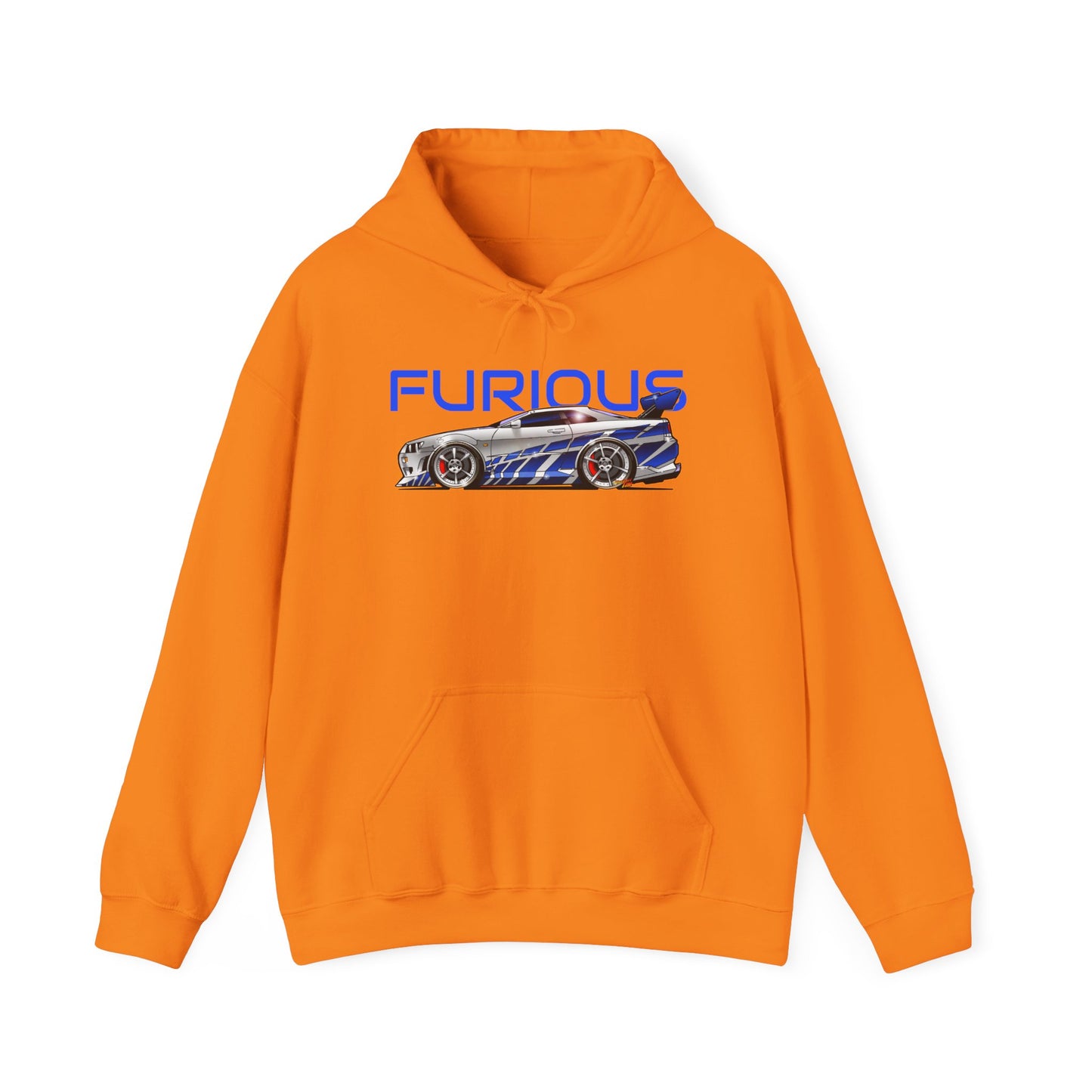 FAST AND FURIOUS NISSAN SKYLINE GTR Hooded Sweatshirt Multi Colors