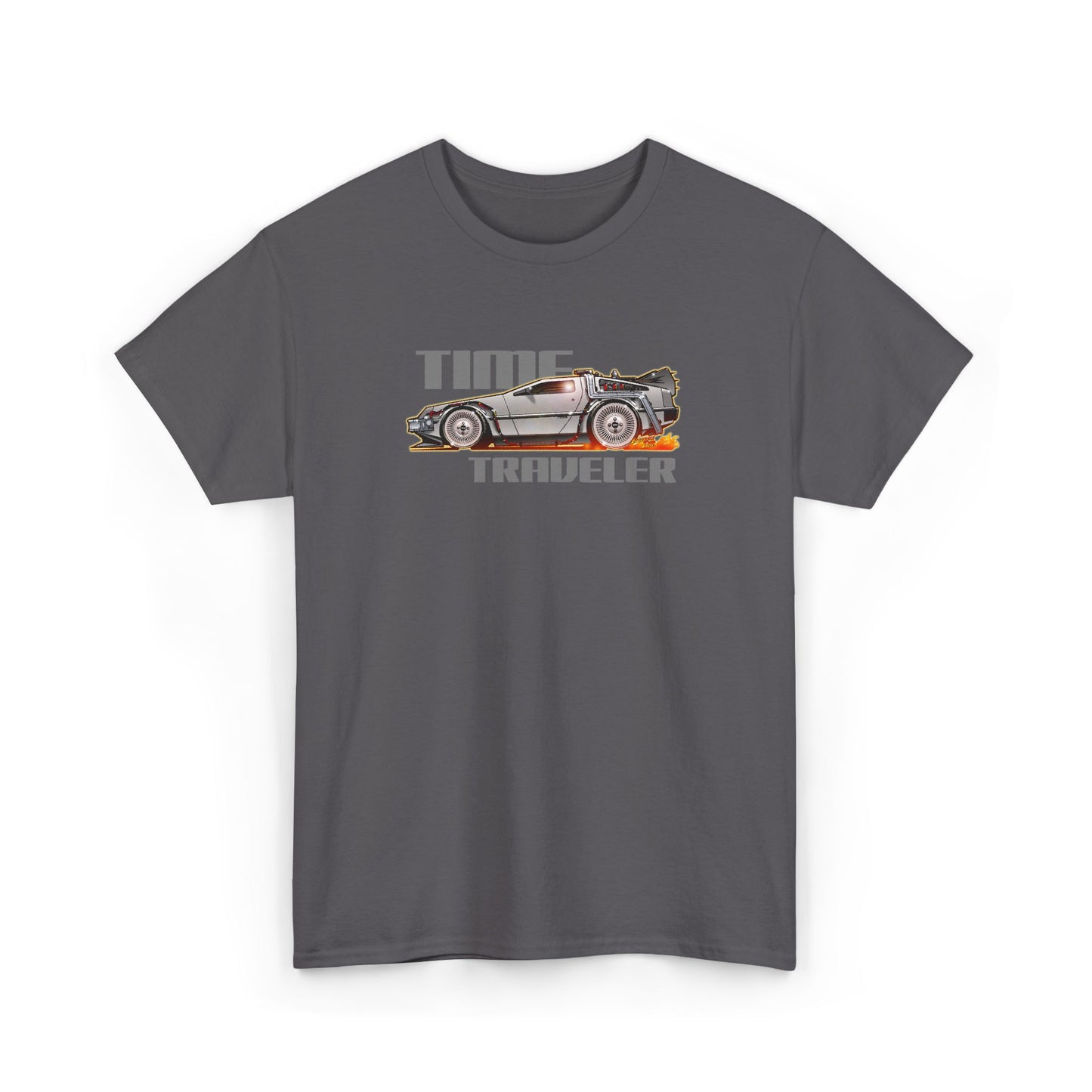 BACK to the FUTURE Delorean Time Traveler Tee Shirt