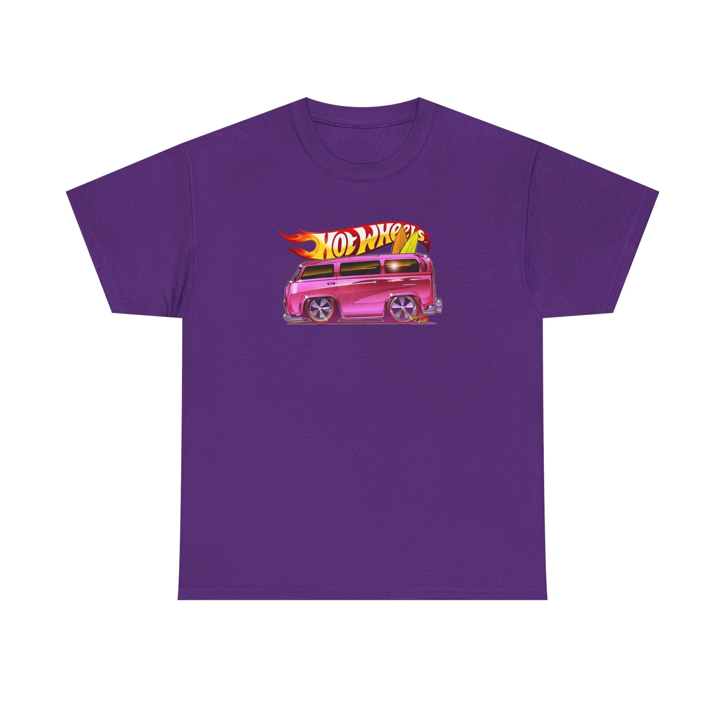 HOT WHEELS PINK BEACH BOMB BUS Tee Shirt - Multiple Colors