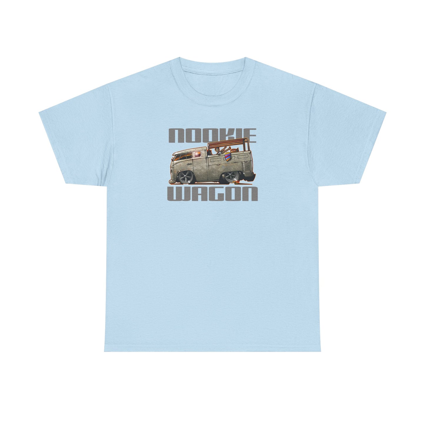 CUSTOM ED FOX VW BUS NOOKIE WAGON Tee Shirt - Multiple Colors