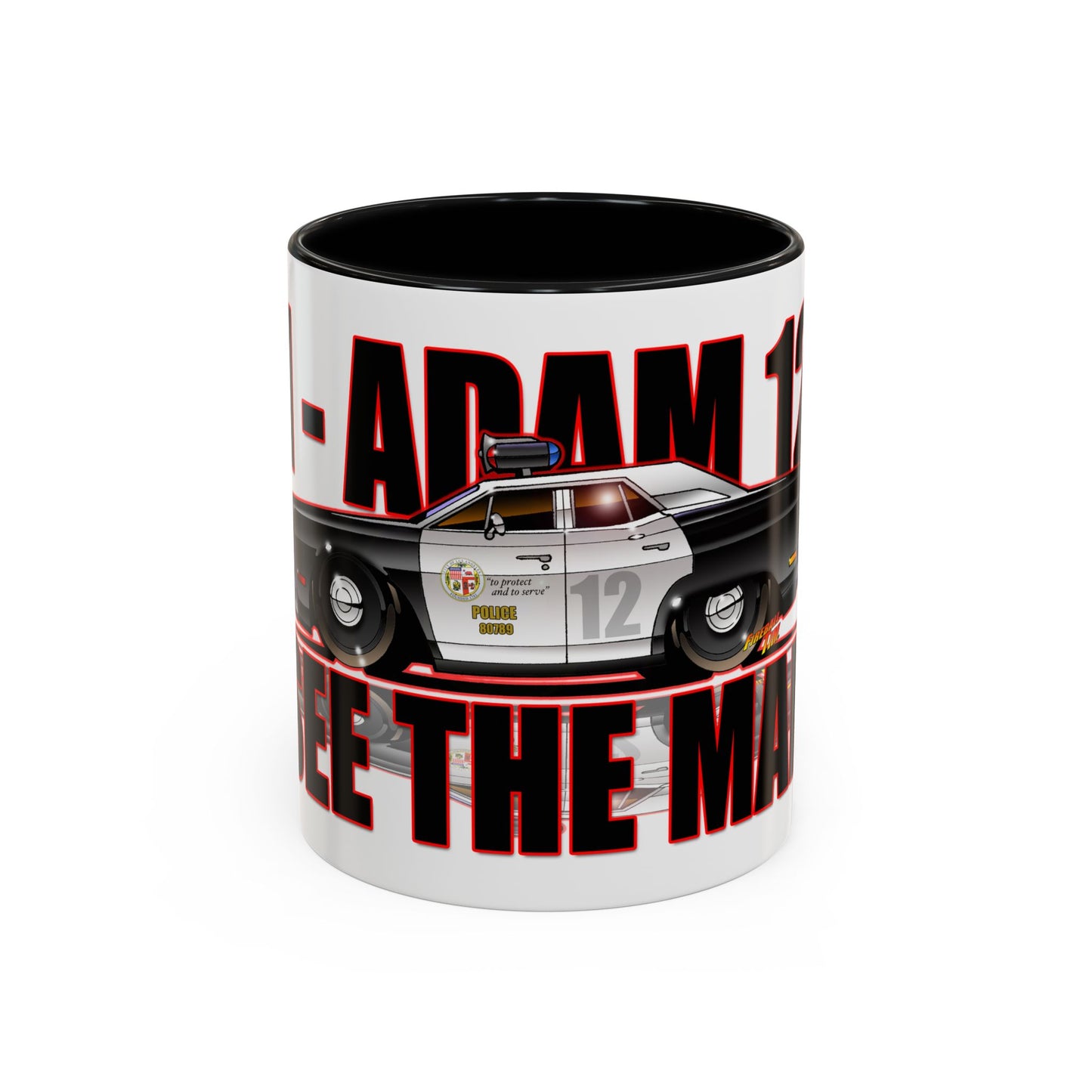 ADAM 12 1967 PLYMOUTH BELVEDERE See the Man Collectors Coffee Mug - 11oz