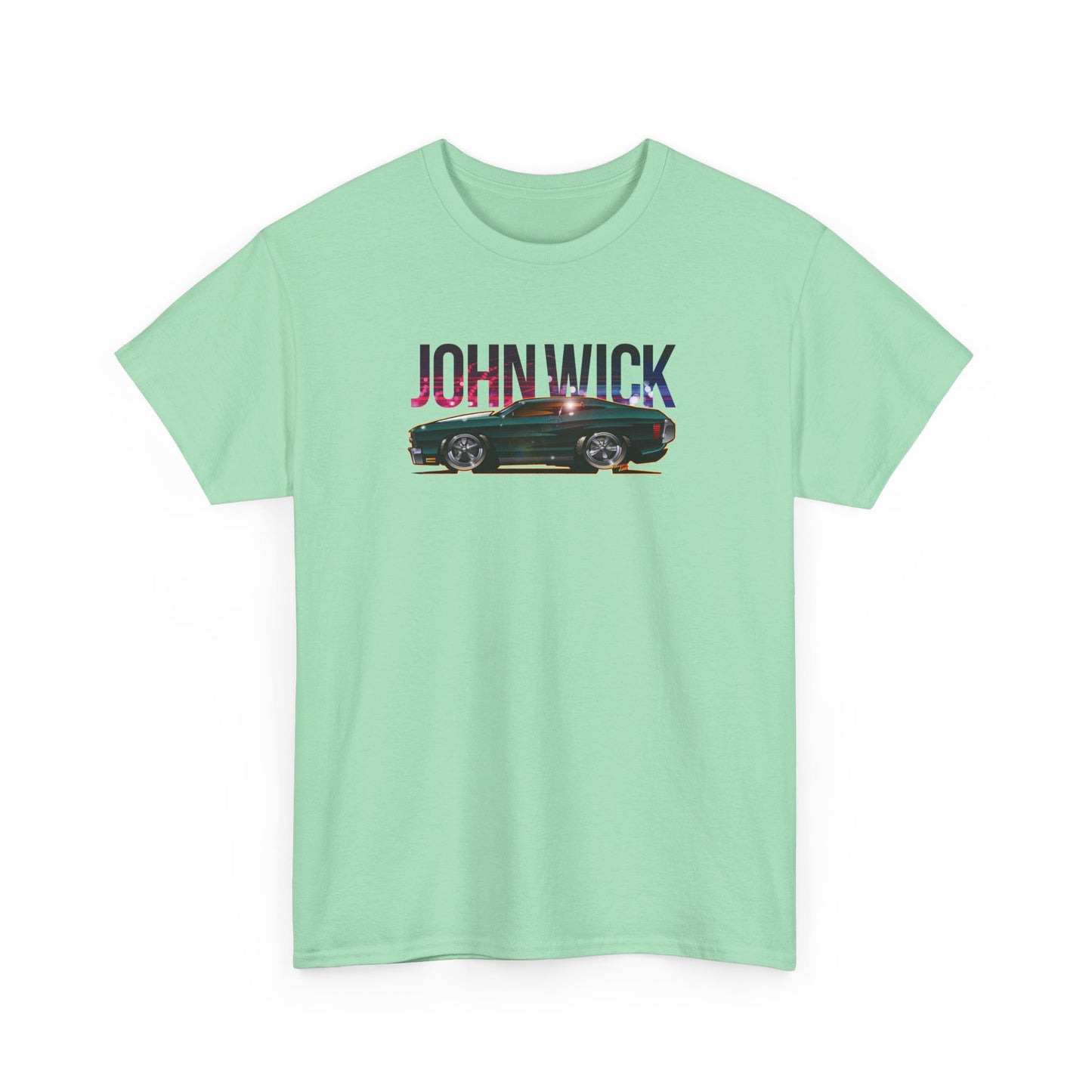 JOHN WICK Keanu Reeves 1970 CHEVROLET CHEVELLE SS 396 T-Shirt Multiple Colors