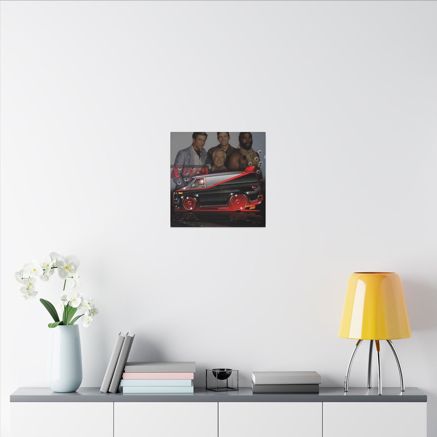 ATEAM VAN TV Show Car Canvas Art Print - 2 Sizes
