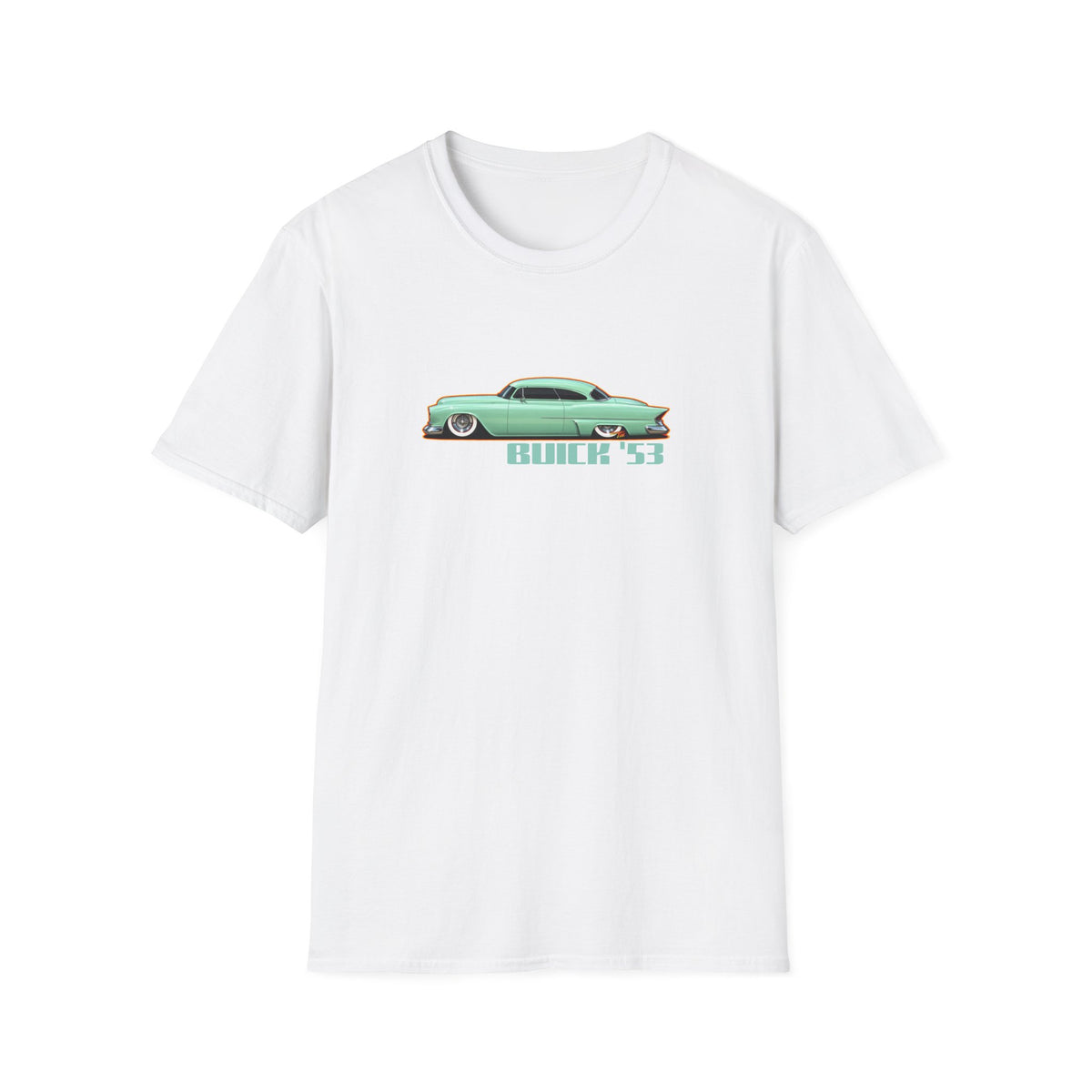 BUICK 1953 Kustom Special Collectible Fireball Art TeeShirt